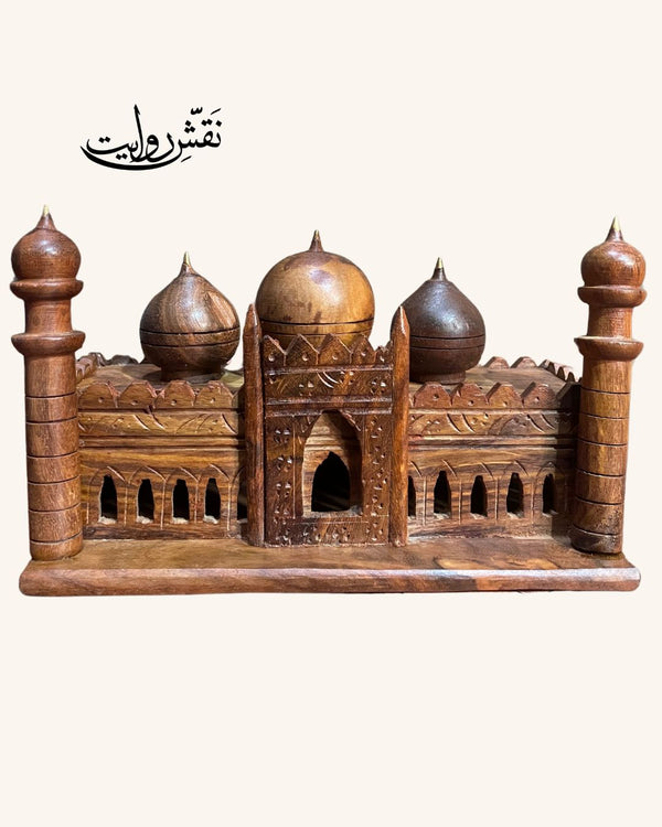 Badshahi mosque wooden miniature.