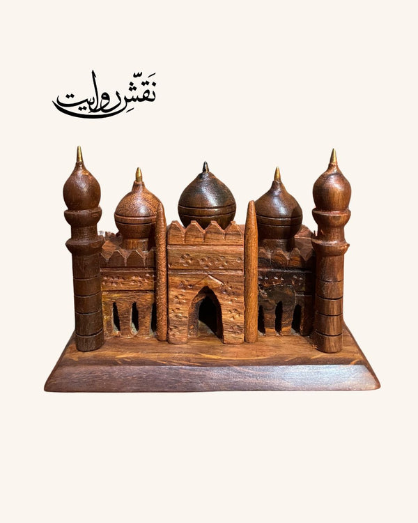 Badshahi mosque wooden miniature.